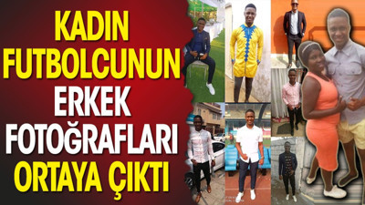 Kadın futbolcunun erkek fotoğrafları ortaya çıktı