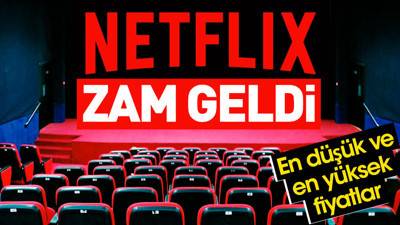 Netflix'e zam geldi. En düşük ve en yüksek fiyatlar