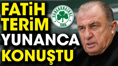 Fatih Terim Yunanca konuştu (16 Ocak 2024)
