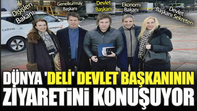 Dünya 'deli' devlet başkanının ziyaretini konuşuyor