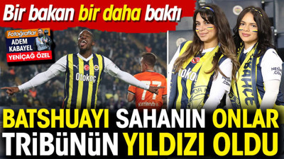 Batshuayi sahanın onlar tribünün yıldızı oldu. Bir bakan bir daha baktı