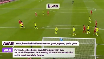 Derbinin VAR kayıtları açıklandı: Pozisyon penaltı