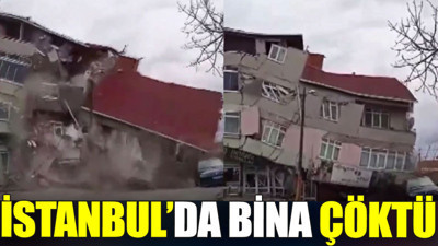 İstanbul'da bina çöktü (18 Ocak 2024)