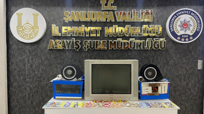 Şanlıurfa’da kumar operasyonu