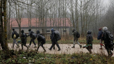 Sınıra göçmenler için geçici tesis kurulacak