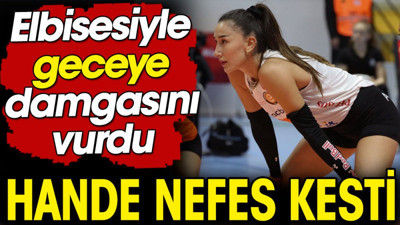 Hande Baladın'ın beyaz mini elbisesi büyüledi! Bakan bir daha baktı