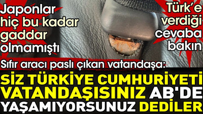 Japonlar hiç bu kadar gaddar olmamıştı. Türk'e verdiği cevaba bakın