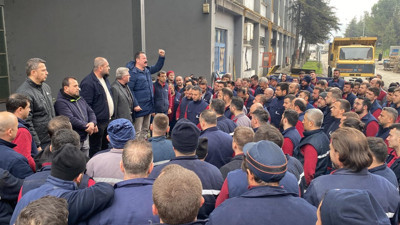 Bilecik’te Birleşik Metal işçileri, toplu iş sözleşmesini coşkuyla karşıladı