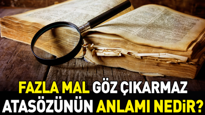 Fazla mal göz çıkarmaz atasözünün anlamı nedir?