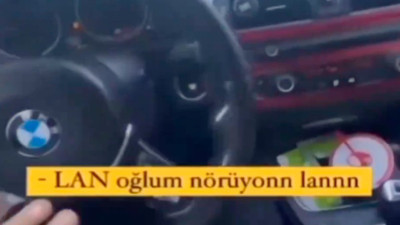 Düğün konvoyundaki yanlış arabaya binen teyze drift yapan şoförün manevrasıyla: "Laan nörüyon!"