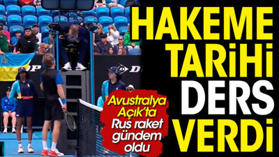 Hakeme milyonların gözü önünde tarihi ders. 7 bin 420 kişiden çıt çıkmadı