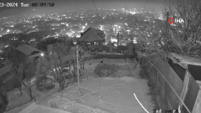 Kazakistan’da da hissedilen depremin görüntüleri ortaya çıktı