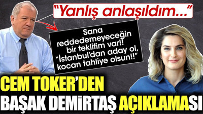Cem Toker'den Başak Demirtaş açıklaması. 'Yanlış anlaşıldım'