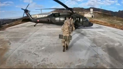 Teröristlerin kullandığı sığınak ve mağaralar imha edildi