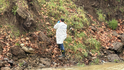 Derede kadın cesedi. Tarlaya giden köylü buldu