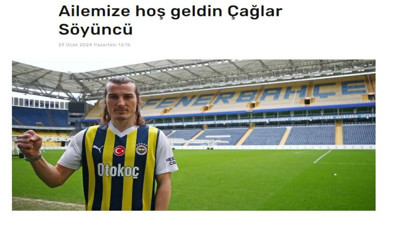 Fenerbahçe yeni transferini açıkladı (29 Ocak 2024)