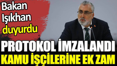 Kamu işçilerine ek zam geldi. İşte zam oranı