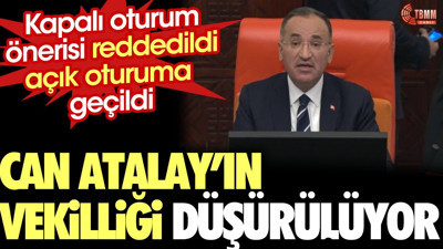 Can Atalay kararının okunması için Meclis kapalı oturuma geçti