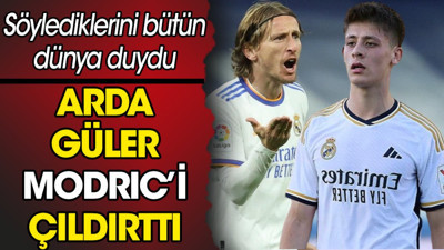 Arda Güler Modric'i çıldırttı. Söylediklerini bütün dünya duydu