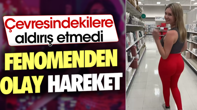 Fenomenden olay hareket. Çevresindekilere aldırış etmedi