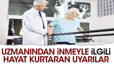 Uzmanından inmeyle ilgili hayat kurtaran uyarılar