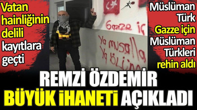 Remzi Özdemir büyük ihaneti açıkladı. Vatan hainliğinin delili kayıtlara geçti
