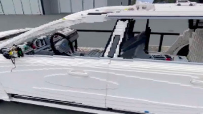 Eşsiz bir başarı: 1:1 ölçekli LEGO Volvo V70, 350 bin LEGO parçasıyla hayat buldu