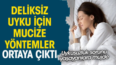Uykusuzluk sorunu yaşayanlara müjde. Deliksiz uyku için mucize yöntemler ortaya çıktı