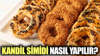Kandil simidi nasıl yapılır? Kandil simidi için malzemeler neler?