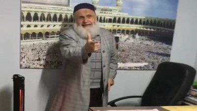 Arkasına Kabe'yi alıp kiracısını tehdit etti! Bastonumla öldürürüm eşin dul çocukların yetim kalır