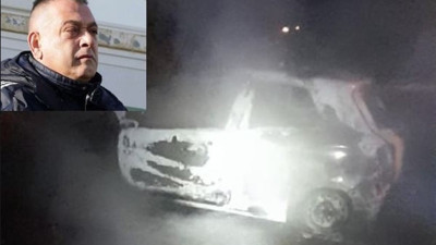 Ünlü iş insanını katledip yaktılar