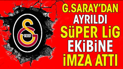 Galatasaray'dan ayrıldı Süper Lig ekibine imza attı (08 Şubat 2024)