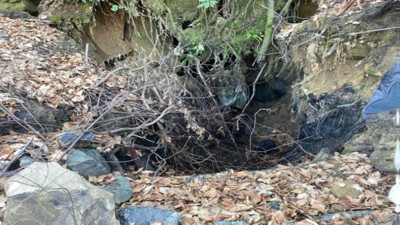 Ruhsatsız maden ocakları imha edildi