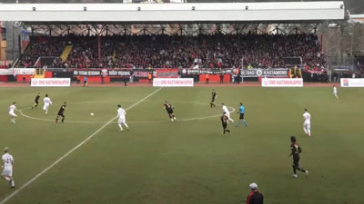 Kastamonuspor talihsizlik yaşadı