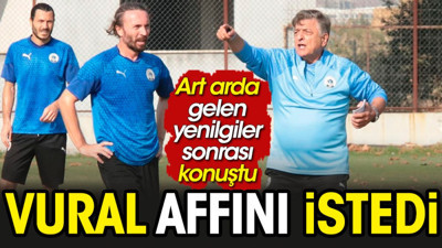 Yılmaz Vural affını istedi