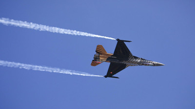 Solotürk Erzincan semalarında uçuş