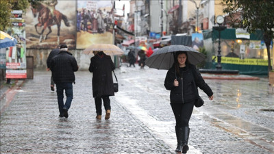 Edirne ve Kırklareli'nde sağanak etkili oluyor