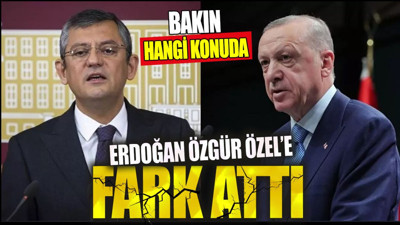Erdoğan Özgür Özel’e fark attı. Bakın hangi konuda
