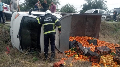 Hatay’da meydana gelen trafik kazası 1 kişi yaralandı