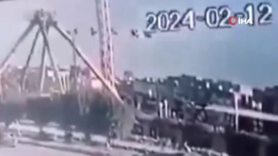 Irak’ta lunaparkta salıncak yere çakıldı. Kaza sonucu 16 kişi yaralandı