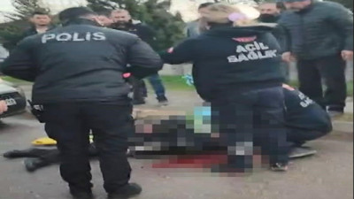 Kocaeli’nde korkunç kaza. Yolun karşısına geçmeye çalışan bekçi ağır yaralandı