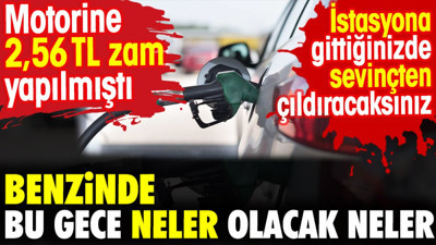 Benzinde bu gece neler olacak neler. İstasyona gittiğinizde sevinçten çıldıracaksınız
