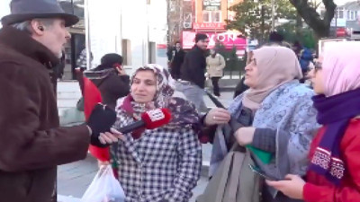 Sokak röportajında şehitler hakkında söylediğiyle gündem oldu: 'Allah şehitliği garibanlara nasip ediyor'