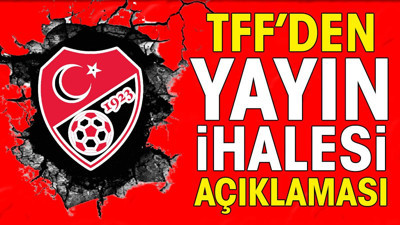 Süper Lig'in yeni yayıncısı belli oluyor. TFF tarih açıkladı