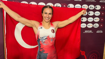 Helal olsun Buse sana. Avrupa'da bir altın daha