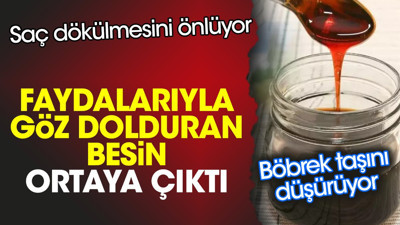 Faydalarıyla göz dolduran besin ortaya çıktı. Saç dökülmesini önlüyor. Böbrek taşını düşürüyor