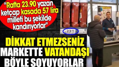 Dikkat etmezseniz markette vatandaşı böyle soyuyorlar. Milleti bu şekilde kandırıyorlar