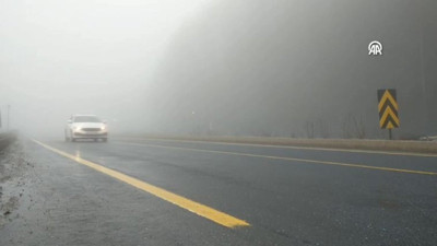 Sürücüler dikkat! O güzergahta görüş mesafesi 30 metreye düştü (17 Şubat 2024)