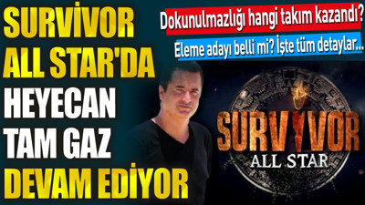 Survivor All Star'da heyecan tam gaz devam ediyor! Dokunulmazlığı hangi takım kazandı? Eleme adayı belli mi? İşte tüm detaylar...