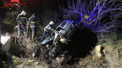 Çanakkale’de otomobil şarampole yuvarlandı: 1 ölü